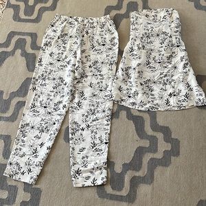 Free People Tunic and Pant Two Piece Set